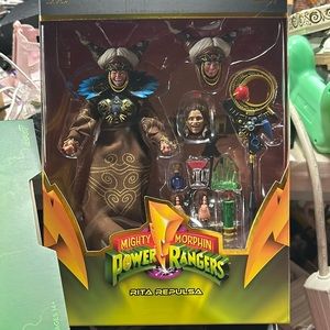 NIB Power Rangers Ultimates Rita Repulsa 7-Inch Action Figure with Accessories